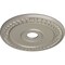 Ekena Millwork Wreath Ceiling Medallion (Fits Canopies up to 6"), 21 1/8"OD x 3 5/8"ID x 7/8"P, Pearl White CM21WRPWS - alternate 2
